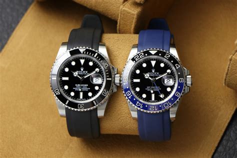 rubber strap for rolex submariner 41mm|19mm rolex rubber watch strap.